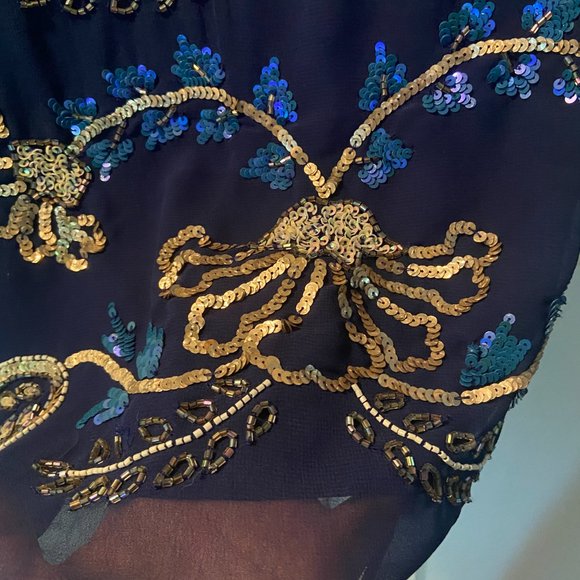 Needle and Thread Sequence and Beaded Dress - Picture 4 of 4